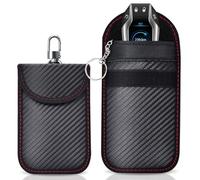 SHSMPXOY 2 Pochette Faraday Clé Voiture RFID,Etui Anti Rfid Faraday Pouch Bag,Etui Blocage RFID pour Clef Voiture Keyless, Protection Antivol Anti Piratage de Télécommande Véhicule(SL)