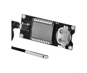 SHT41 Capteur d'humidité de température Écran LCD SHT41 Température | Puce SHT4X, ± 0,2 °C, affichage LCD en temps réel, mesure précise, climat intérieur