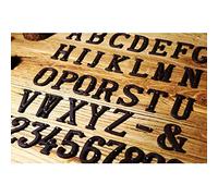 Shu 1pcs 8cm De Lettres De Fer En Fonte Numéros De Décoration Murale, Des Plaques De La Porte De La Porte En Métal Rétro, DIY Adresse De Rue Signe Numérique De L'alphabet D'extérieur (Color : Letter