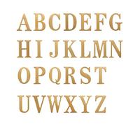 Shu Lettre Numérique En Laiton Rétro, Plaque De Porte De Numéro De Maison Auto-adhésive Anglaise, Décoration Murale Bricolage De Chambre D'hôtel À La Maison, Chiffres En Métal, 1pcs ( Color : Letter Q