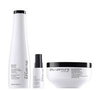 SHU UEMURA Izumi Tonic Routine Fortifiante, Shampoing 300 ml, Masque 200 ml, Eau Énergisante 30 ml Offerte