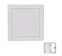 ShuaaM Panneau d'accès Blanc Durable for Murs et plafonds, Porte d'inspection magnétique Facile à Installer, Cadre en Aluminium Robuste.(40x50cm)