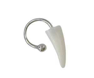 Shuade Anneau de lèvre en résine d'inspiration punk en forme de fer à cheval pour des styles distinctifs lors de festivals de musique et ornement accrocheur, taille unique, Comme décrit, Comme décrit.