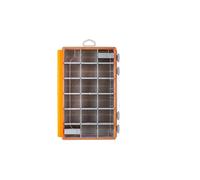Shuade Boîte de rangement étanche pour leurres de pêche, plateau portable, couvercle transparent, séparateur d'appâts, étui portable pour accessoires de pêche