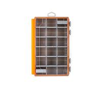 Shuade Boîte de rangement étanche pour leurres de pêche, plateau portable, couvercle transparent, séparateur d'appâts, étui portable pour accessoires de pêche