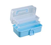 Shuade Boîte de rangement multifonction à 3 couches pour médecine pratique pour l'école, le bureau, organiseurs multifonctionnels, boîte à trois couches, étui pratique