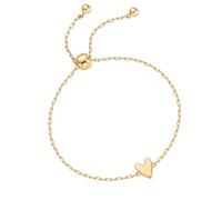Shuade Bracelet en acier inoxydable ajouré en forme de cœur, accessoire de poignet tendance pour elle, One Size, Comme décrit