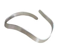 Shuade Bracelet en bronze à texture fluctuante unique et non confinée - Bijoux flexibles pour homme et femme - Bracelet moderne à fluctuation