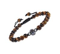 Shuade Bracelet tendance en pierre mate avec inscription « I Loves You » en 100 langues Idéal pour la Saint-Valentin ou les anniversaires, taille unique, Comme décrit