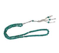 Shuade Chaîne de prière imitation agaphite - Accessoire culturel pour le culte quotidien et bijoux tendance - Perles d'agaphite, One Size, Comme décrit, Comme décrit.