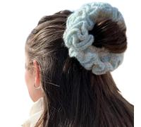 Shuade Chouchous à cheveux surdimensionnés à volants au crochet chouchou élastique pour cheveux - Décoration de cheveux pour femme