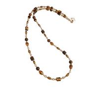 Shuade Collier avec pendentif soleil en pierre naturelle fabriqué à la main en acier inoxydable élégant et réglable - Accessoire de bijoux polyvalent pour le quotidien et le soir, taille unique, Comme
