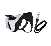 Shuade Costume de mariage pour petits chiens - Costume d'Halloween pour jeu de rôle - Accessoires de photographie - Harnais avec laisse - Costume d'Halloween pour fête de Noël - Costume de jeu de rôle