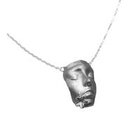 Shuade Élégante chaîne de clavicule vintage bijoux en alliage avec détails floraux pour un usage quotidien avec pendentif en forme de fleur