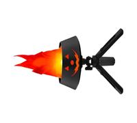 Shuade Lampe LED en forme de citrouille réaliste - Décoration de bureau - Décoration de fête pour la maison, le jardin, Halloween, Halloween