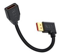 Shuade Le câble DisplayPort 2.1 16K prend en charge une bande passante élevée de 52 Gbit/s 16K @ 30 Hz et 8K @ 240 Hz pour la transmission vidéo et auditive compatible FreeSync G Sync