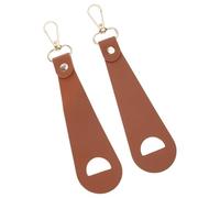 Shuade Lot de 2 clips de rangement en cuir synthétique pour chapeau de golf, baseball, serviette et gants