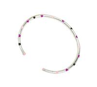 Shuade Lot de 3 bracelets artistiques semi-ouverts réglables en cuivre élégant pour un usage quotidien et tendance en cuivre léger et ouvert pour les voyages, One Size, Comme décrit