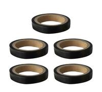 Shuade Lot de 5 rouleaux de ruban adhésif de finition pour raquette de tennis, badminton, facile à utiliser