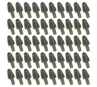 Shuade Lot de 50 connecteurs de rechange en ligne pour changer rapidement les méthodes de perle, accessoires de pêche, accessoires de pêche