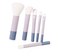 Shuade Lot de 6 petits pinceaux de maquillage pour le visage - Pinceau de maquillage complet pour fard à paupières - Outil de maquillage