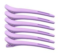 Shuade Lot de 6 pinces à cheveux en forme de bec de canard pour coiffeur