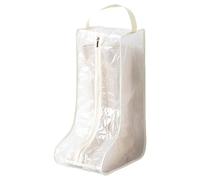 Shuade Sac de conservation de bottes avec fermeture éclair pour les amateurs de mode, beige, L