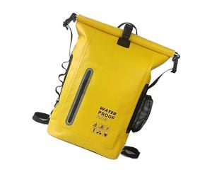 Shuade Sacs à dos de voyage en PVC résistant à l'eau, sangle extra rembourrée, grand espace de rangement, adapté pour les activités de plein air, les trajets quotidiens, les voyages et la randonnée