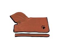 Shuade Serviette de séchage pour animaux de compagnie pour chiens et chats - Très absorbante - Peignoir de bain pour petit chien - Peignoir à capuche pour petits animaux de compagnie - Séchage rapide