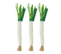 Shuade Silvervine Lot de 3 jouets à herbe à chat avec raphia pour chats d'intérieur Encourage la mastication et soutient le nettoyage des dents Jouet à mâcher