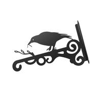 Shuade Supports muraux en métal pour plantes d'intérieur et d'extérieur à suspendre pour jardinière, nichoirs, mangeoires à oiseaux, idées cadeaux de jardinage, crochet mural pour plantes en métal