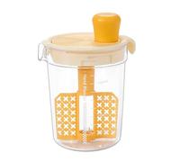 Shuade Tasse de mélange graduée pour des mesures précises - Mélangeur ergonomique de poudre de protéine - Outil de cuisson manuel