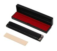 SHUAIGUO - 1 harmonica professionnel harpe armonica e do polyphonie 24 trous orgue diatonique bouche avec étui pour blues folk jazz pop pour la musique étudiant enseignant débutant cadeau