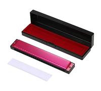 SHUAIGUO - 1 harmonica professionnel harpe armonica e do polyphonie 24 trous orgue diatonique bouche avec étui pour blues folk jazz pop pour la musique étudiant enseignant débutant cadeau
