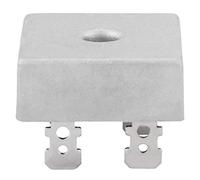 SHUAIGUO 10pcs KBPC3510 Bridge Rectifier, 35A Metal Silicon Rectifier, High Power Performance for Power Supply Applications, Largement utilisé dans les projets électroniques
