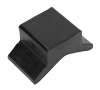 SHUAIGUO 4in Universal Black Rubber Bow Stop V Bloc pour Yachts Remorques Caravanes, Résistant à l'usure, Anti-âge, à l'épreuve de la Rouille et la Note Professionnelle