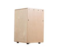 SHUAIGUO Cajon Boîte à tambour en bois de bouleau avec surface lisse et brillante pour débutants, voyages, fête, tambour antidérapant