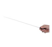 SHUAIGUO Conducteur d'orchestre Professionnel Baton - Arbre en Fibre de Verre équilibré, Poignée de Résine Confortable, Forte et Légère, Idéal pour les Musiciens et les Professeurs (Noir)