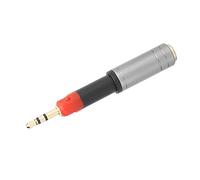 SHUAIGUO Convertisseur d'adaptateur de Casque de 2,5 Mm à 3,5 Mm, Bouchon Métallique Haute qualité, Durable et Portable, Compatible avec écouteurs Technica et HD