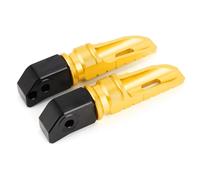 SHUAIGUO Cycling Foot Rest Fit CB125R CB250R CB300R, Motorcycle Arrière Pergs Pergs Contrôle (Or)