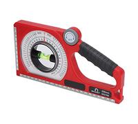 SHUAIGUO de Compteur de Recherche d'angle Rapporteur Magnétique, ABS avec Outil Niveau Bulle, Rotation à 360 ° pour le Génie Civil et la Construction, Durable et Précis