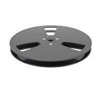 SHUAIGUO Enrouleur de Bande 7 Pouces pour, ABS (Black) | Construction ABS légère, compatibilité avec ruban 1/4\", idéal pour les ingénieurs du son, stabilité structurelle améliorée.