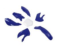 SHUAIGUO Kit de Carénage de Moto, 7pcs Dirt Bike Fairing Fairing Body Work Faming Set (B (bleu))