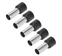 SHUAIGUO Kit de Ferule isolé 50pcs, Connecteurs d'extrémité de Cordon Style UE 4 AWG E25-16, Cuivre/PVC, pour un Fil Solide/échoué dans l'industrie électrique