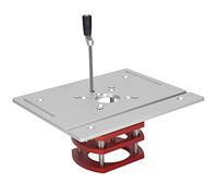 SHUAIGUO Kit de Système de Levage Routeur pour le Travail du Bois Haute Précision Compatible avec les Routeurs CNC et Scies à Table Durables et Précises pour Bricolage l'usage Professionnel (Argent)