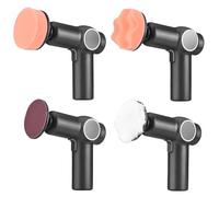 SHUAIGUO Machine à Cirer Multifonctionnelle sans Fil pour Voiture, Polisseuse électrique Réglable avec écran LCD pour un Retrait Rapide de la Rouille, Adaptée aux Propriétaires de Bricolage