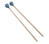 SHUAIGUO Marimba Mallets Head du Fil Dur Moyen avec Poignée d'érable - Percussion Lisse, Durable et Polyvalente Jouant pour les Amateurs de Musique (Bleu)