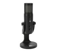 SHUAIGUO Microphone à condensateur USB avec lumière RVB pour diffusion en direct et