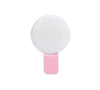 SHUAIGUO Mini Phone Clip-on Fill Light USB Rechargeable Selfie Ring Light