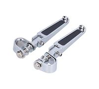 SHUAIGUO Pied Rest, électroplate DE Pied DE PEGS Pédale Repose-Pied 1-1- / 4IN GARDES Moteur Moteur FXDFSE